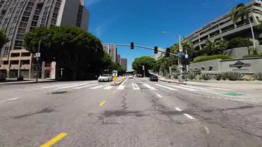 Los Angeles şehir merkezi Figueroa St Northbound 04 Front View, 2.