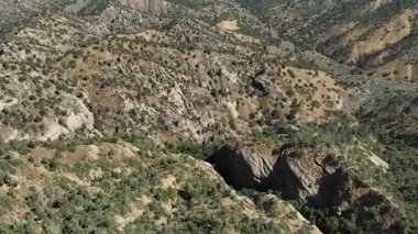 Los Padres Ormanı ve San Joaquin Vadisi Havadan Atış İleri Kaliforniya ABD