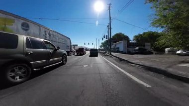 Oregon Klamath Şelalesi 6. Cadde 02. Önden Sürücü Plakası ABD Ultra Geniş