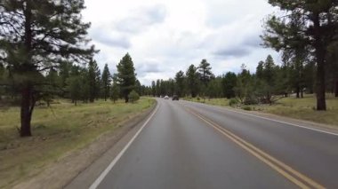 Bryce Kanyonu Sürücü Plaka Sahnesi Dr N 35 Arka Görüş Gün Doğumu Noktası Utah Güneybatı ABD