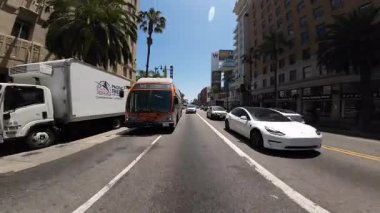 Vine St Driving Plate California 'da Westbound 08 Arka Manzarası