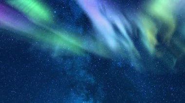 Samanyolu Hızı ve Aurora Gece Işığı