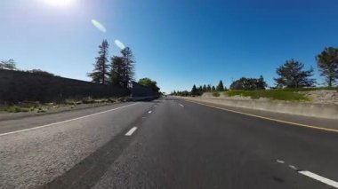 San Francisco Körfez Bölgesi Windsor Otoyolu 01 Arka Görüş Sürüş Plakası 101 Kuzey Sonoma Bölgesi