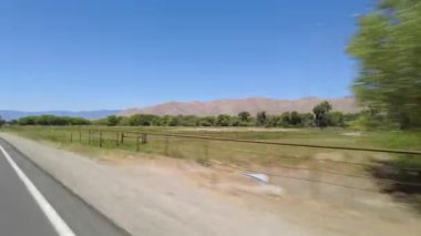 Isabella Gölü 1 Güney Kıyısı 07 Çeyrek R Çok Kameralı Araç Plakası Sierra Nevada California Dağı ABD