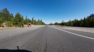 Volkanik Miras Manzarası Shasta Çevre Yolu 5 S Otu Shasta 02 Dağı Öncü Plaka Kaliforniya