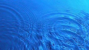 Su Damlaları ve Dalgalar Süper Yavaş Hareket x16 Döngü