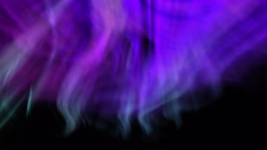 Aurora Büyüleyici Hayaller Animasyon Mor Döngü