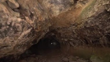 Altın Kubbe Mağara Mağarası Macera Girişi Lav Yatakları Ulusal Anıtı Kaliforniya ABD
