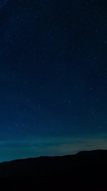 Dikey Yıldızyolu Galaksisi Ağustos, Kuzey Gökyüzü Bakersfield Zaman Hızı Astrofotoğrafçılığının Üzerinde