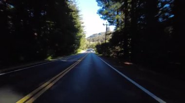 Big Sur Pasifik Sahil Otoyolu 2 Bixby Köprüsü 'nden Pfeiffer Eyalet Parkı 13 Front View Multicam Sürücü Plakası Kaliforniya ABD