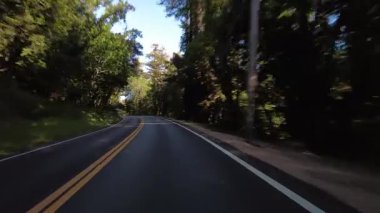 Big Sur Pasifik Sahil Otoyolu 2 Bixby Köprüsü 'nden Pfeiffer Eyalet Parkı 14 Front View Multicam Sürücü Plakası Kaliforniya ABD