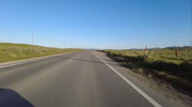 Güney Kaliforniya McKittrick Günbatımı 33 Güney 04 Güney Önü Sürücü Plakası ABD