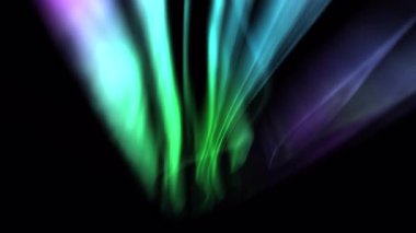 Aurora Kozmik Perde Döngüsü Canlandırma Arkaplanı