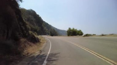 Kings Canyon Manzarası Doğu Bölümü 24 Doğu Yakası Çok Kameralı Arka Görünüm View VIsta Sürücü plakası Sierra Nevada California Dağı ABD