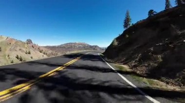 Lassen Volkanik Elmas Tepesi 02 Ön Manzara Volkanik Miras Plakalarının Güney Yakası