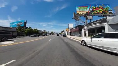 Los Angeles La Cienega Bulvarı 18. Cadde 'den Pico 02' ye.