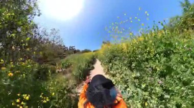 Spring Wild Flowers Bisiklet POV 01 California ABD