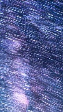 Dikey Çekim Yazı Samanyolu Galaksisi Evrenin Yıldız İzleri Astrofotoğrafçılık Gecesi Gökyüzü Hızı