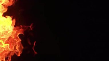 Muhteşem Ateş Yavaşlama Hareketi 240 fps
