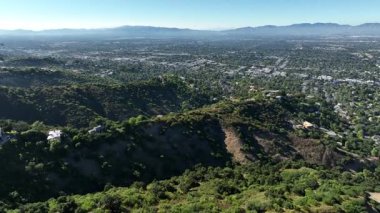 Beverly Hills 'den San Fernando Vadisi Hava Çekimi