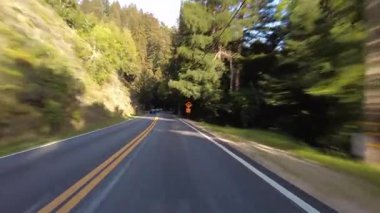 Big Sur Pasifik Sahil Otoyolu 2 Bixby Köprüsü 'nden Pfeiffer Eyalet Parkı 21 Front View Multicam Sürücü Plakası Kaliforniya ABD