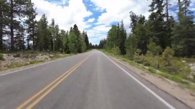 Bryce Kanyonu Sürücü Plakası Sahnesi Dr. S 20 Ön Görünüm Utah Güneybatı ABD