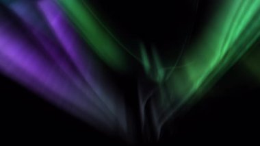 Aurora Dans Eden Renkler Canlandırma Döngüsü Arkaplanı