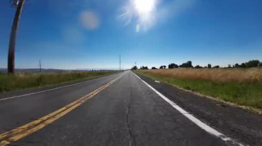 Oregon California Eyaleti Mormon Cırcır böcekleri Volkanik Miras Arsası Byway E 04 Ön Görünüm Sürücü Plakaları