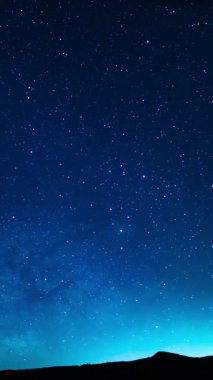 Dikey Doğu Gökyüzü Galaksisi Zaman Hızı Astrofotoğrafçılığı