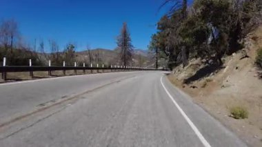 Angeles Crest Otoyolu Yazı 2. Wilson Dağı 'ndan doğuya Chilao Kampı 13.