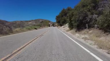 Angeles Crest Otoyolu Yazı 2. Wilson Dağı 'ndan doğuya, Chilao Kampı 14.