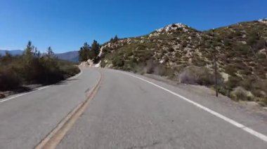 Angeles Crest Otoyolu Yazı 2. Wilson Dağı 'ndan doğuya, Chilao Kampı 20.