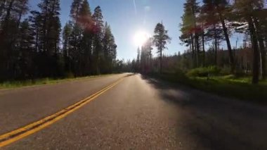 Kuzey Kaliforniya İkiz Köprüleri Otoyol 01 Ön Manzara 50 Batı ABD Ultra Geniş Plaka