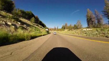 Kuzey Kaliforniya İkiz Köprüleri Otoyol 02 Arka Görünüm 50 Batı Amerika Ultra Geniş Plaka