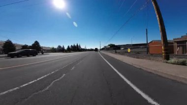 Oregon Klamath Şelalesi 6. Cadde 07 Ön Manzara Sürücü Plakası ABD Ultra Geniş