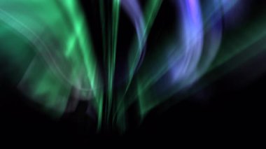 Göksel Aurora Dans Arkaplan Döngüsü Canlandırması
