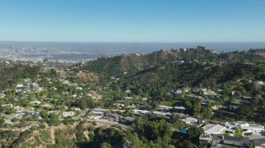 Laurel Canyon İleri 'nin Los Angeles Hava Çekimi