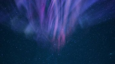 Samanyolu Galaksisi Döngüsü ile Aurora Canlandırılmış Vals