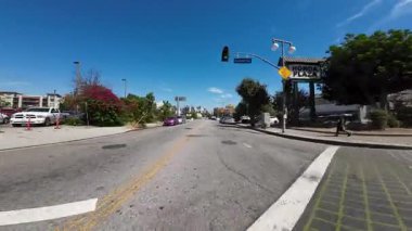 Los Angeles Şehir Merkezi Küçük Tokyo 06 Ön Manzara 2. Cadde Alameda St sürücü plakası