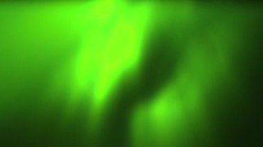 Siyah Arkaplanda Işık Işınları Yeşil Canlandırması