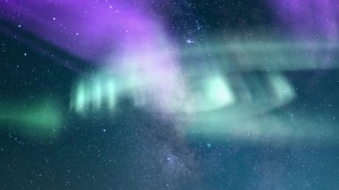 Samanyolu Galaksisi Zaman Hızı ve Aurora Gece Fısıltıları