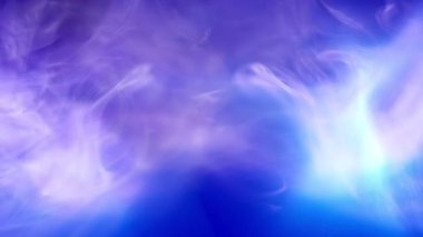 Soyut Parlak Duman Döngüsü Mor Mavi Parlak Canlandırma Arkaplanı