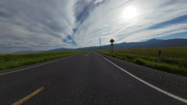 Oregon Ranches ve Grassland 02 Front View Sürücü Plakaları Oregon ABD Ultra Geniş Geniş