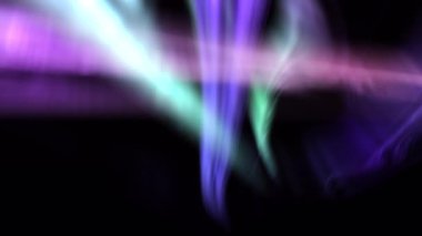 Aurora Hayaller Büyüleyici Döngü Arkaplan Canlandırması