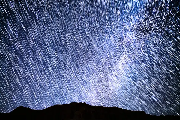 Samanyolu Galaksisi Yıldız Patikası, Kaliforniya 'da 24mm Astrofotoğrafçılıkta Batı Gökyüzü' nde.