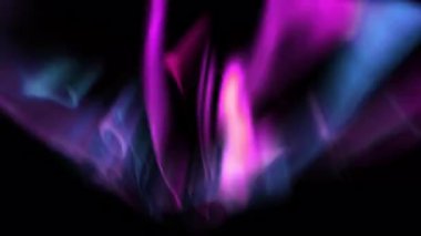 Aurora Bliss Canlandırılmış Kuzey Işıkları Mor ve Mavi