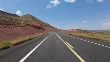 Grand Canyon sürücü plakası Doğu Rim E 08 Arka Manzara LIttle Colorado Nehri Gorge Desert View Dr Arizona USA