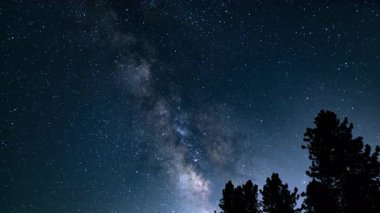 Astrofotoğraf: Samanyolu Galaksisi Gökyüzü Palomar Dağı üzerinde San Diego Zaman Hızı Astrofotoğrafçılığı
