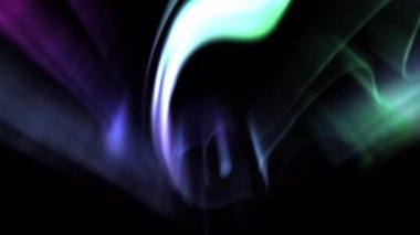 Aurora Dans Eden Renkler Arkaplan Canlandırma Döngüsü