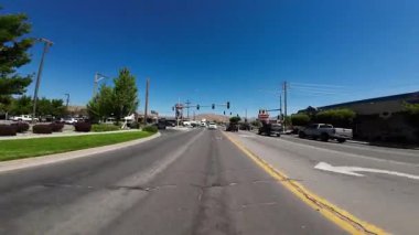 Nevada Carson City 395 Güney Arka Manzara 10 Sürücü Plakası ABD Ultra Geniş